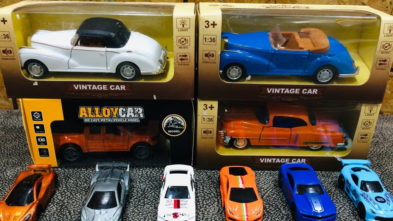 Diecast model cars Unboxing and Reviewing //die cast toy cars