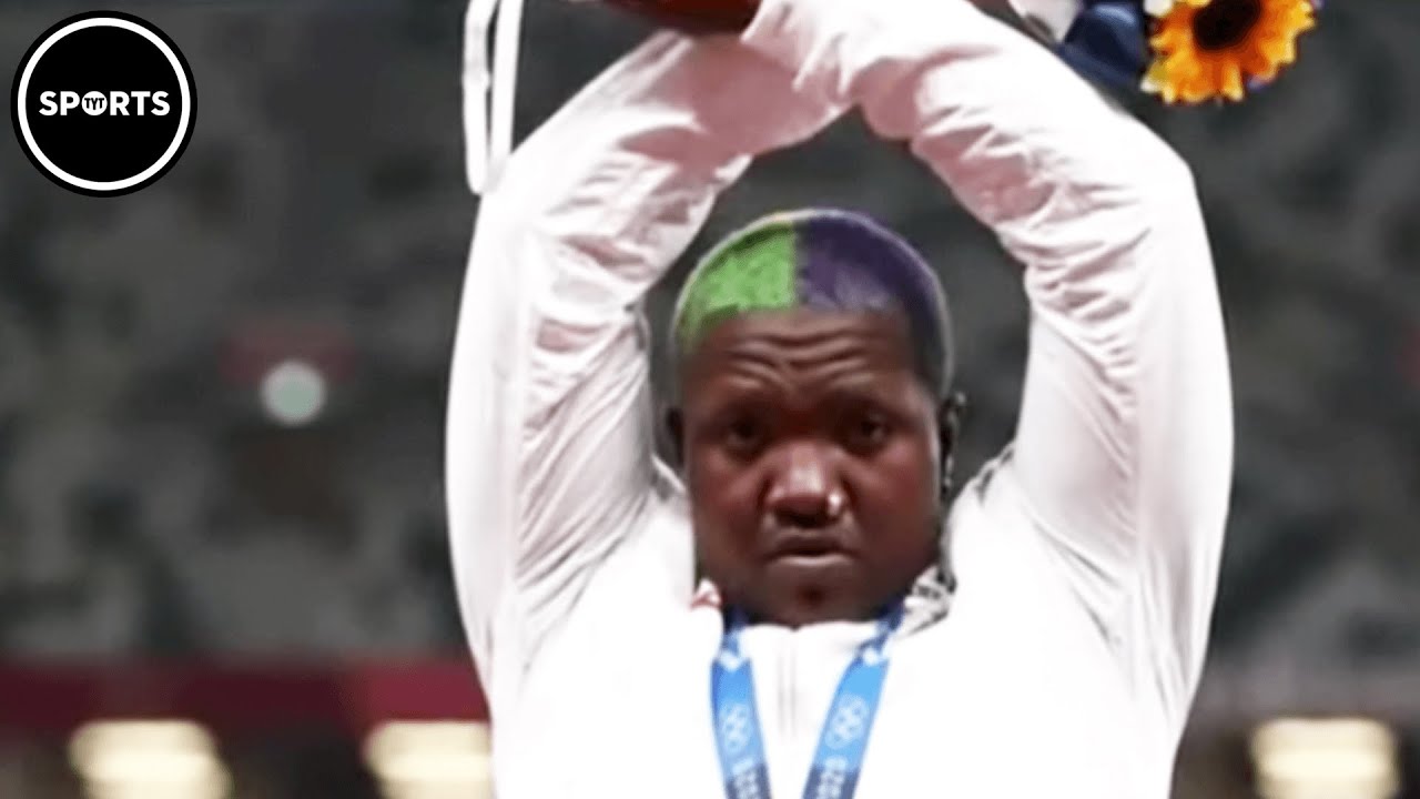 Raven Saunders Simple Gesture Has Hulk Sized Meaning YouTube