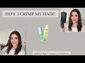 HOW I CRIMP MY HAIR | MY NEW FAVOURITE HOT TOOL!  ( Amika High Tide Deep Wave Hair Crimper )