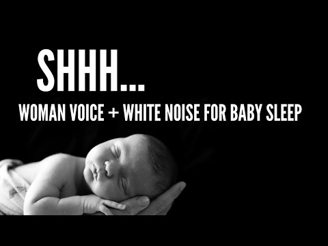 Shhh Sound & White Noise 🌛 to Put a Baby to Sleep the whole night 💤 Hushing Baby