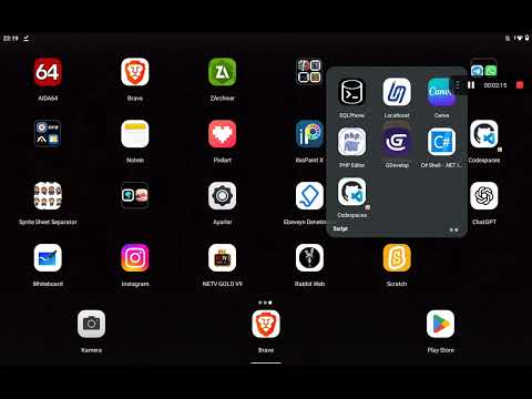 Download Visual Studio Code in your MOBİLE!!! with github codespaces. (Every Laungage Support)