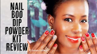 NAIL BOO DIP POWDER KIT – FIRST TIME UNBOXING, TUTORIAL & REVIEW | IS IT WORTH IT? | ISOWA GALLERY