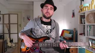 ejercicio de tecnica para la mano izquierda aplicable a un blues en fa (l#19) - con luca macchioni