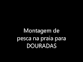 montagem douradas