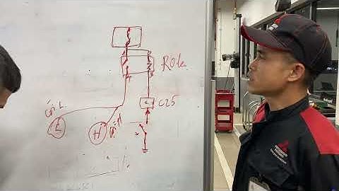 HVH đào tạo thực hành điện thân xe.hệ thống còi.