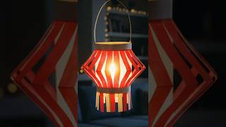 How To Make Paper Lanterns Kandil At Home Akash Kandil Paper Lanterns For Diwali