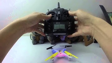 Devo 7E mod Deviation - Binding to quads Syma