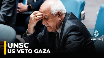 14 against 1 at the UNSC yet again, as US vetoes resolution on Gaza
