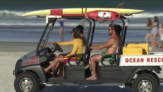 Jacksonville Beach life guards warn of dangerous weekend rip currents