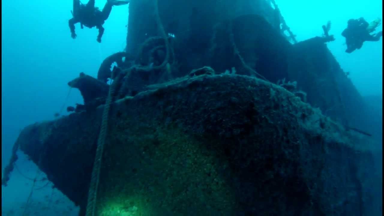 Technical Diving, RBJ and Corey N Chris Wreck. 260 Feet Deep Rebreather