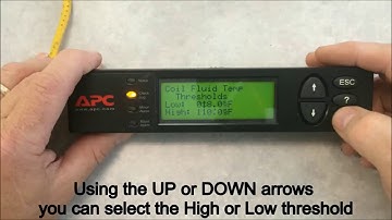 Configuring NetworkAIR™ FM Coil Fluid Temperature Thresholds | Schneider Electric Support