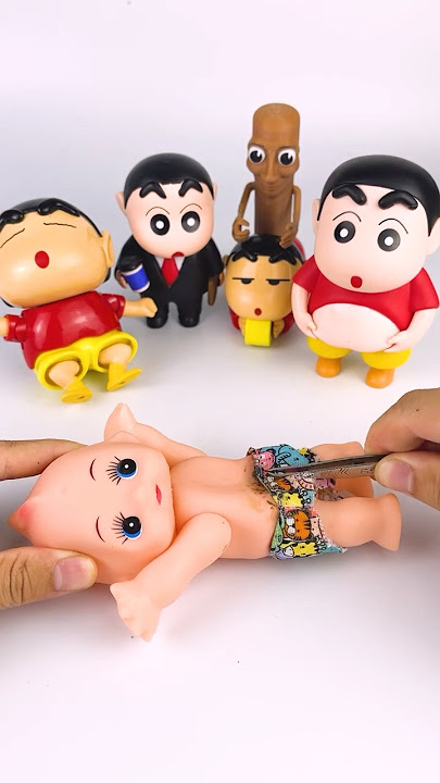 Satisfying with Unboxing All Shin-chan Toys ASMR Videos #shinchan #shorts