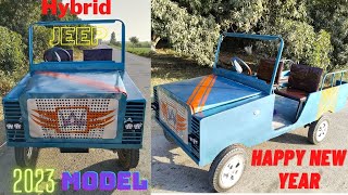 Happy New Year 2023 model Jeep complete video how to Make Jeep At Home