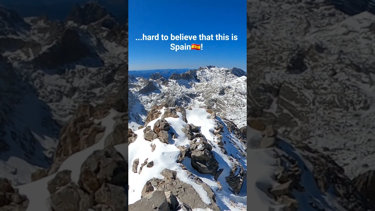 Snow and Ocean - in Spain🇪🇦?!🤯