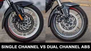 Single Channel ABS Vs Dual Channel ABS Bikes