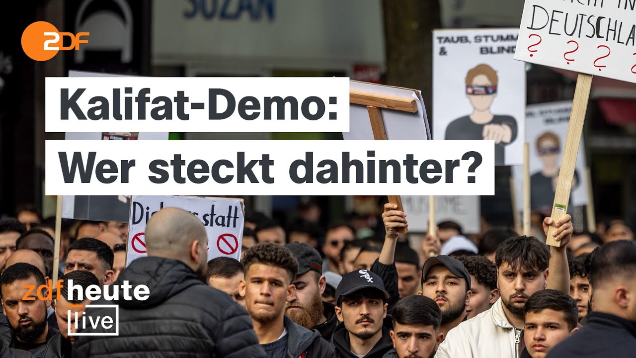 ISLAMISTEN-AUFMARSCH IN ESSEN: Demo-Teilnehmer wollen \