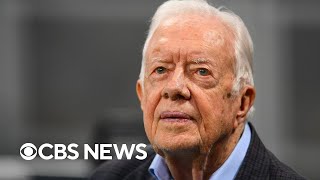 A look at Jimmy Carter's work in global health, how he helped destigmatize hospice care