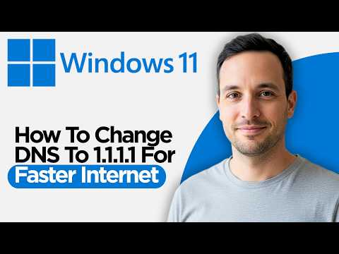 How to Change DNS to 1.1.1.1 in Windows 11 for Faster Internet (2026 Step by Step Guide)