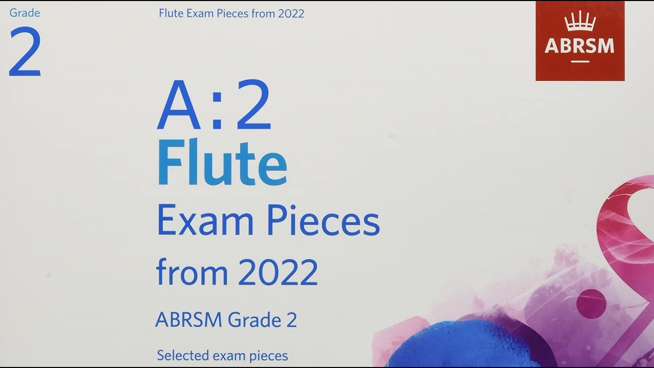 ABRSM Flute Grade 2 A2 Study in D Major by Heinrich Soussmann Step by