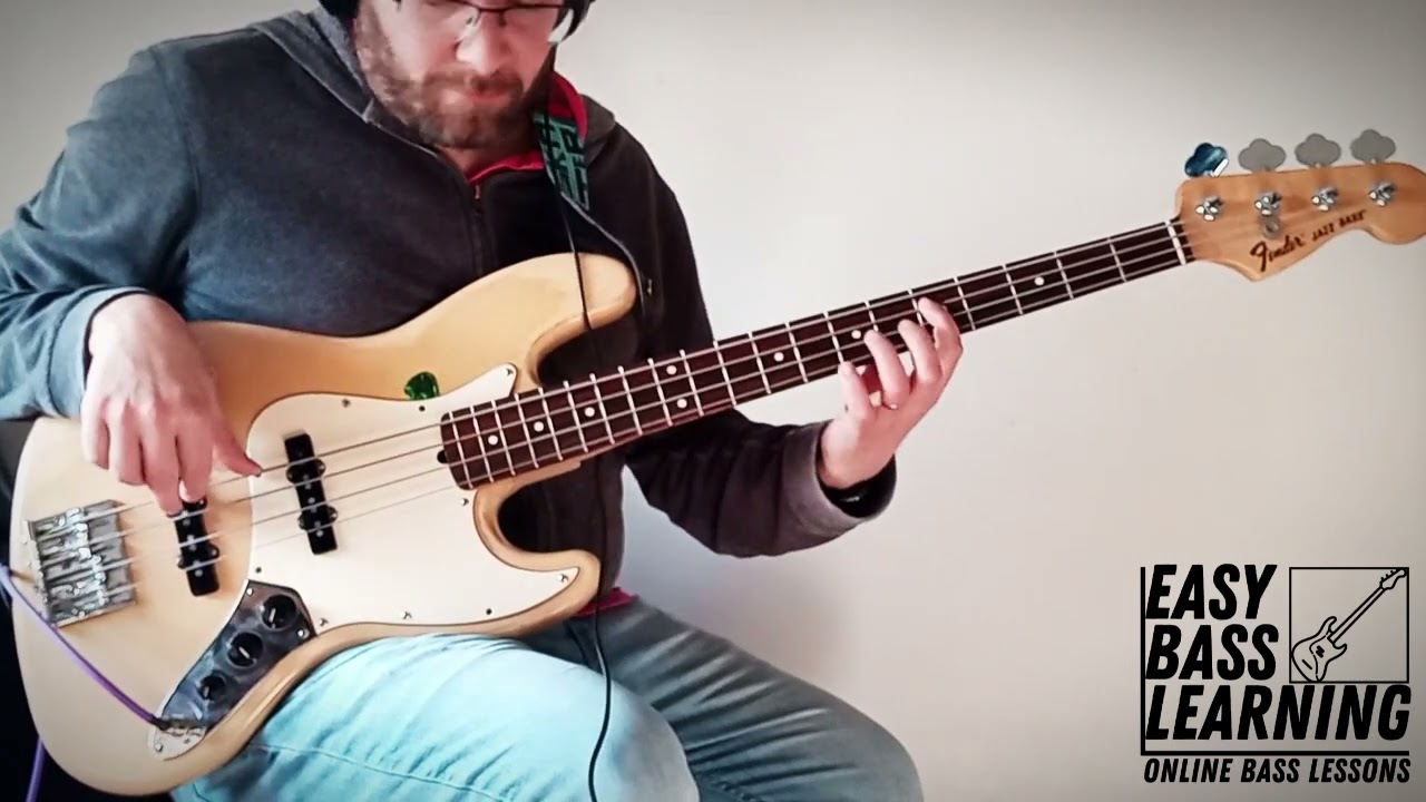 Dorian Scale for Bass - Ascending and Descending pattern with tabs