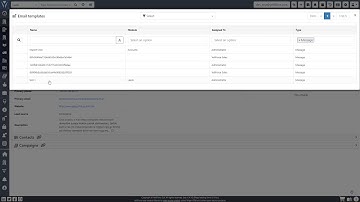 YetiForce | Email templates and Signature - Tutorial