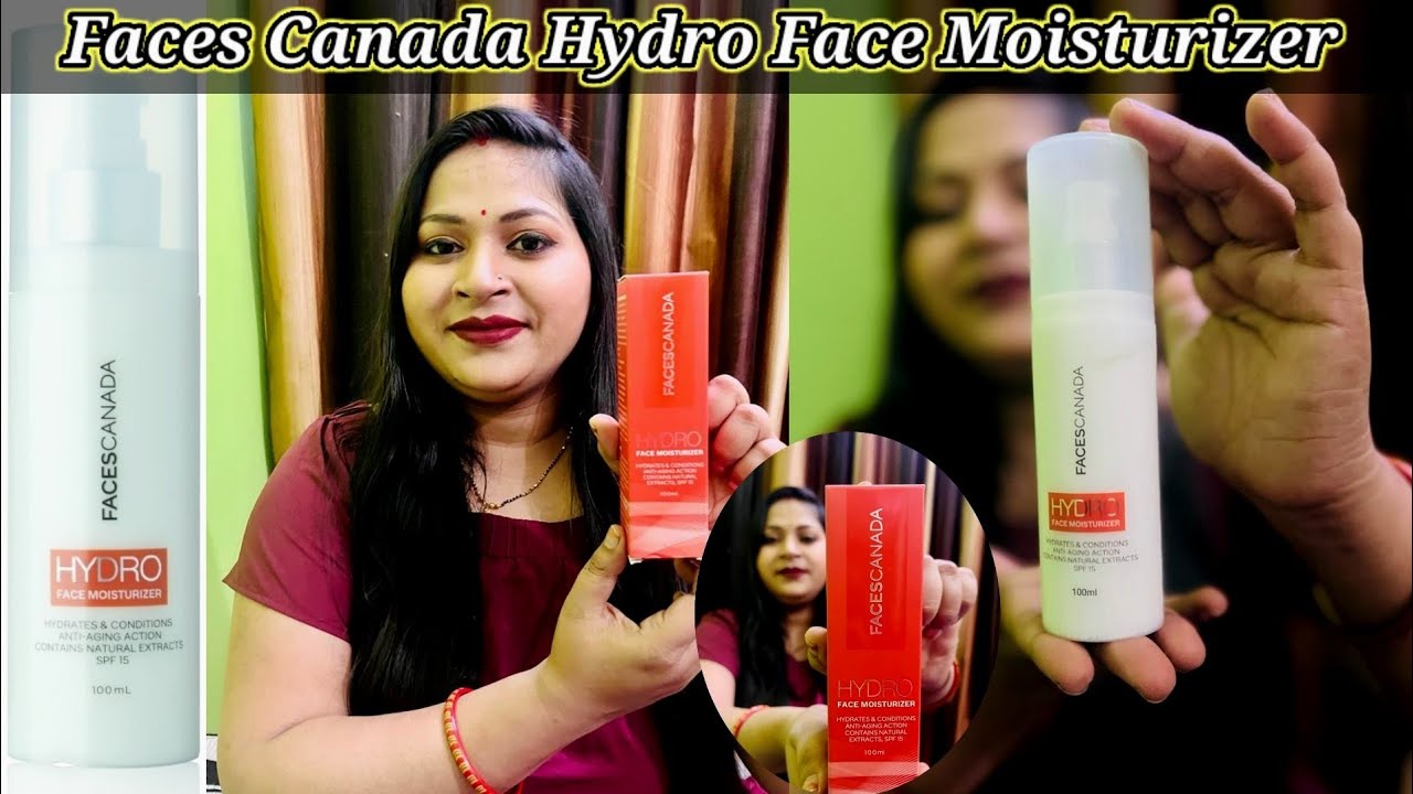 Faces Canada Hydro Face Moisturizer Review Faces Canada haul video
