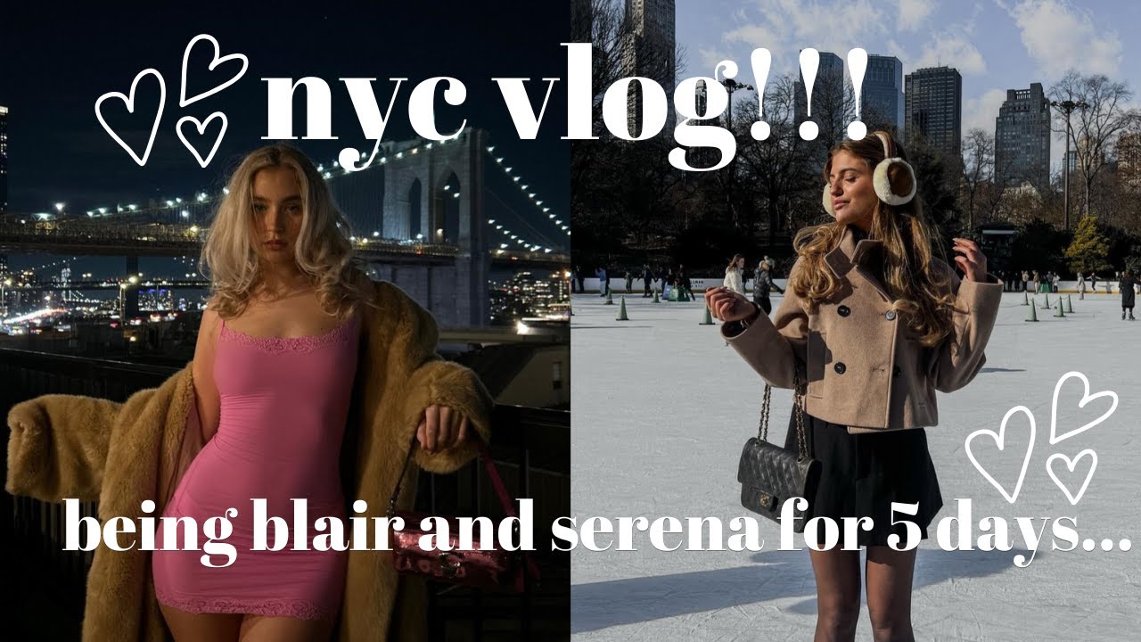 NYC VLOG!! back to our favourite city
