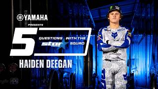 5 Questions With Haiden Deegan Star Racing
