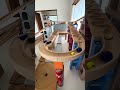 Marble Run Race ASMR #3 🌟 Wooden Wave Course Colorful Marbles #marblerun