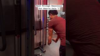 Best Triceps Exercises for Muscle Gain 🏋️ #motivation #motivation #fitness #bodybuilding #viral