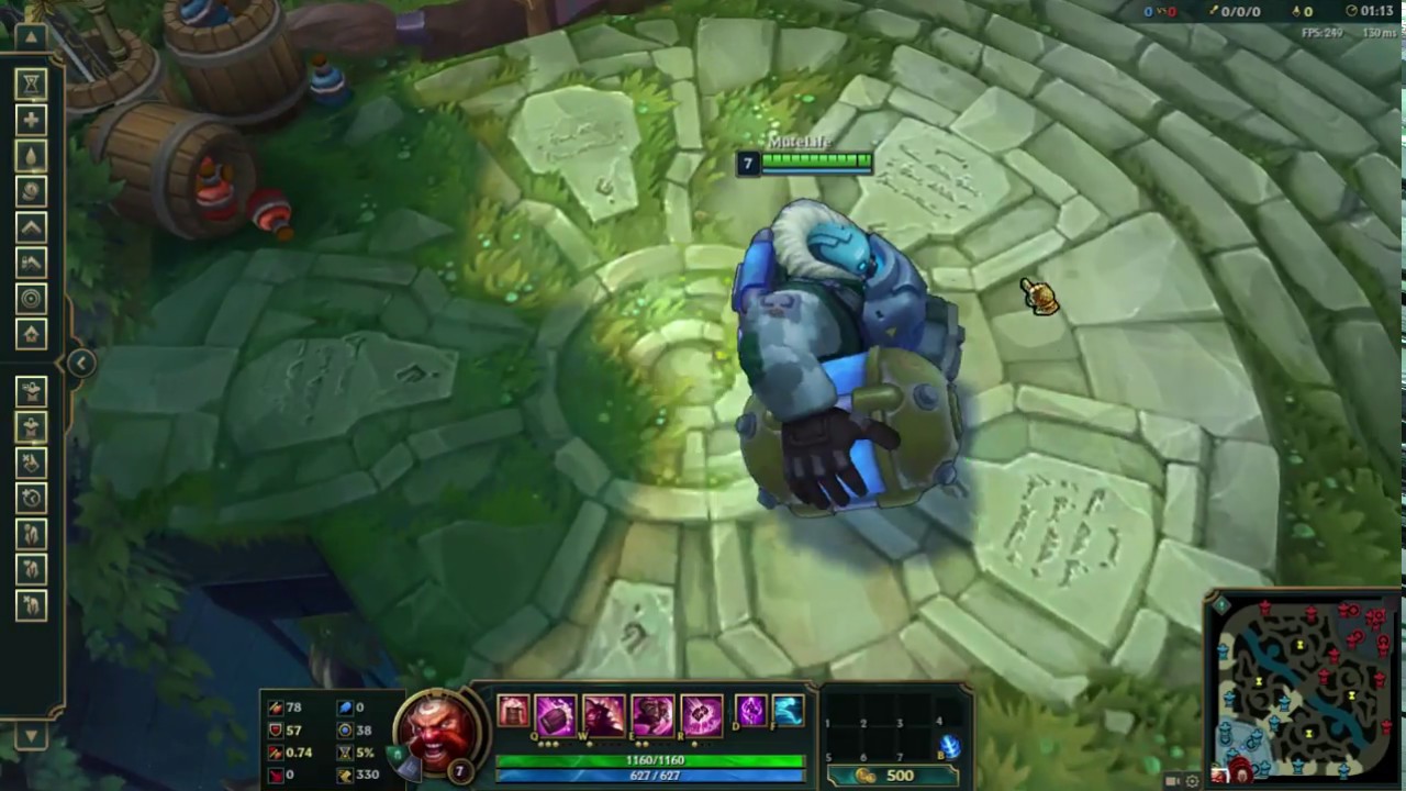 Gragas Skin Operación Ártica League Of Legends - YouTube