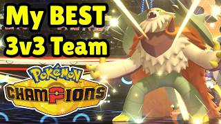 My BEST SINGLES Team! Pokemon Champions 3v3 Ranked Ladder Competitive Battles