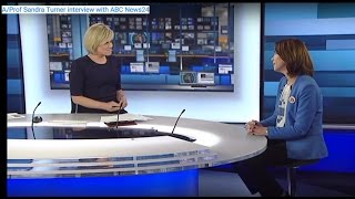 A/Prof Sandra Turner interview with ABC News24