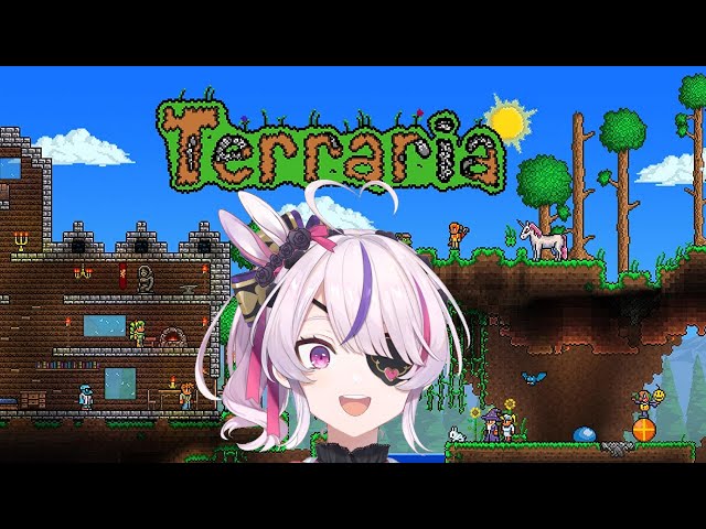 【TERRARIA】MAYBE A BOSS?????【NIJISANJI  EN | Maria Marionette】のサムネイル