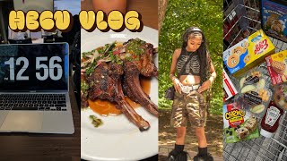 HBCU VLOG S2E4 ✩ first day of classes, content creator life, good eats | Clark Atlanta
