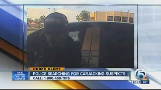 Police searching for carjacking suspects