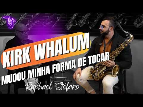 Rafael Stéfano e a Primeira vez que ouviu KIRK WHALUM | O que mudou? SAX MASTER