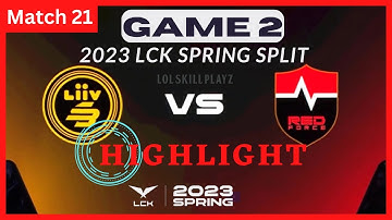 LSB vs NS ll HIGHLIGHTS ll M#21 - G 02 - LCK 2023 SPRING SPLIT