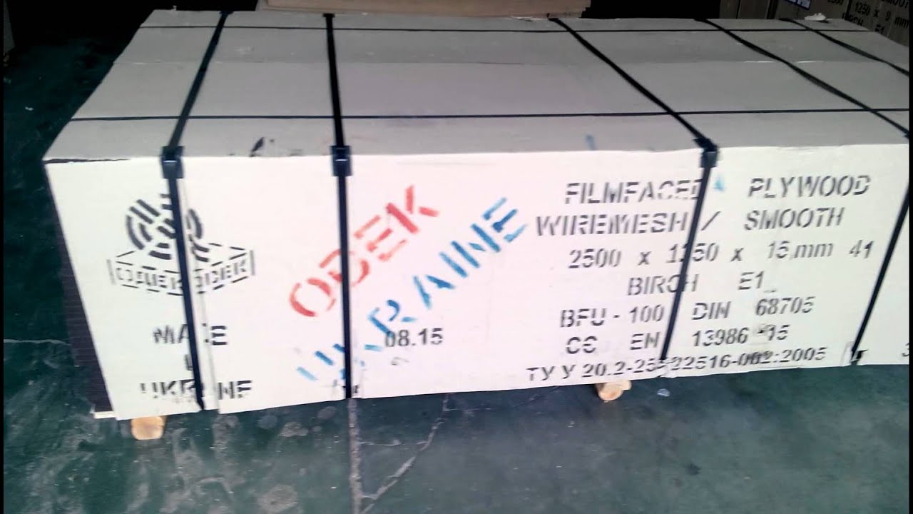Odek Plywood Palet Görünümü - YouTube