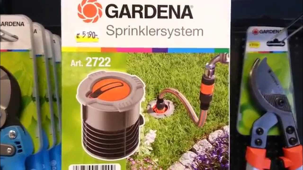 GARDENA csatlakozódoboz (2722) Gardena öntözőrendszer Gardenaweben