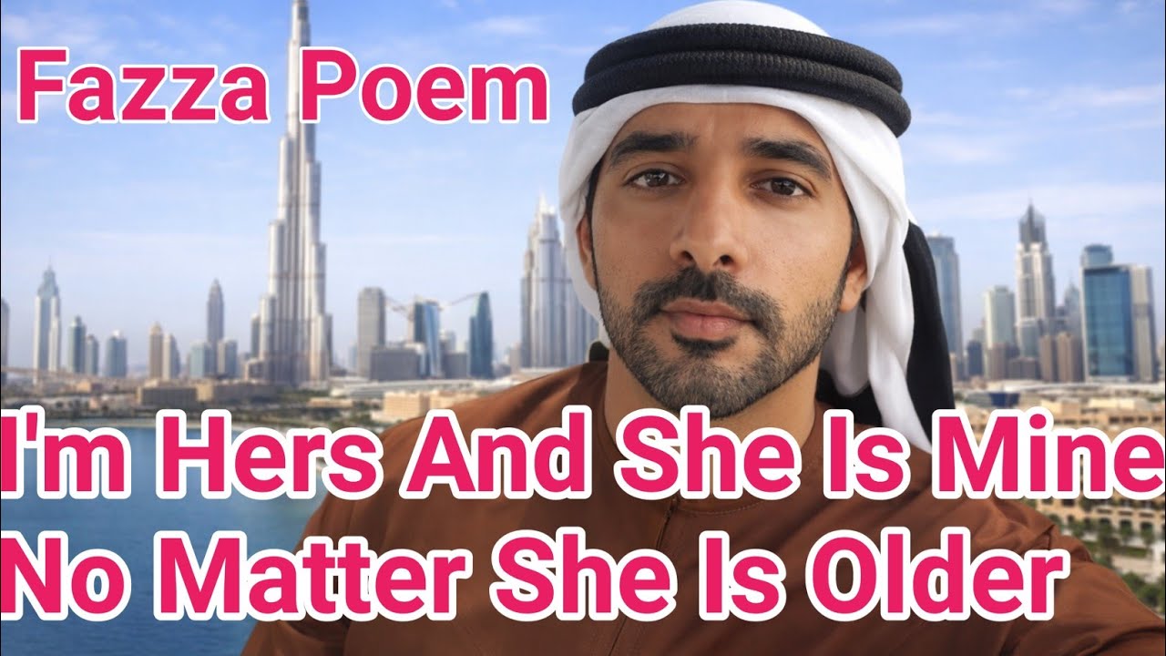 I'm Hers And She Is Mine No Matter She Is Older Fazza Poem Sheikh Hamdan Fazza 