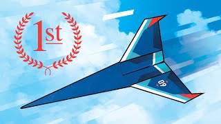 Flies OVER 150 Feet! Competition Winning Paper Airplane — How to Make Lapetus, Designed by Turbulent screenshot 3