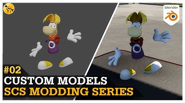 Importeer een aangepast model in ETS2 [Add-on-aansluitingen] | Euro Truck Simulator 2 | SCS Blend...