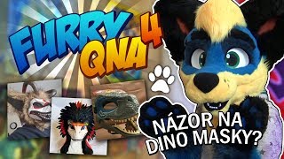 Furry QnA | #4 | Názor na dino masky? CZ/SK