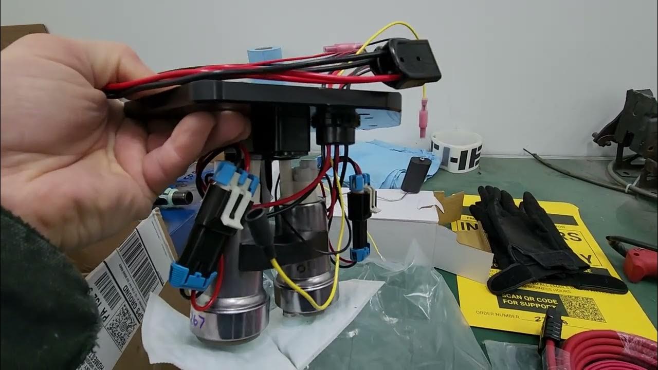 Fore fuel system install part1 f2c controller 03 04 cobra foxbody fuel