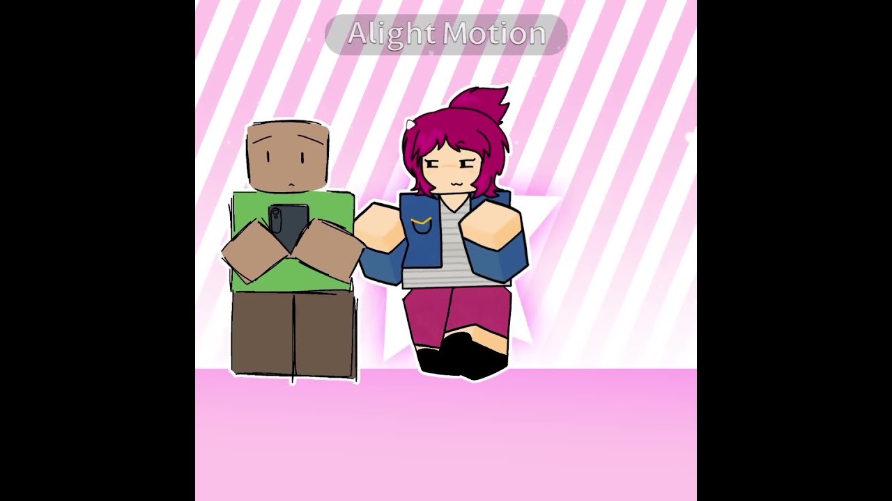 happy birthday to my friend || ft.me&colour || #alightmotion #roblox #birthdaygift