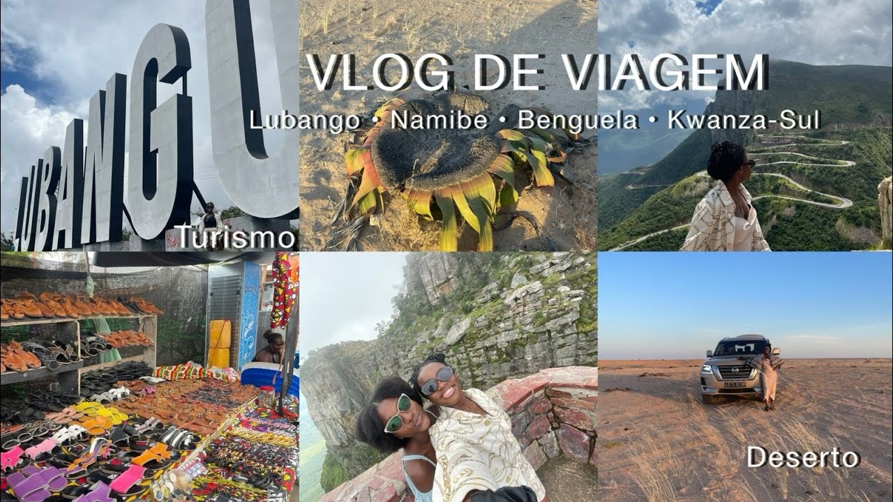 VLOG DE VIAGEM | Turistando em Angola : Lubango , Namibe , Benguela , Kwanza-Sul-pt2