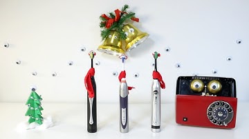 Jingle Bells on 3 Electric Toothbrushes and a Telephone