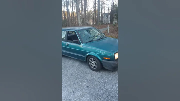 Mk2 jetta vr6 swap first run