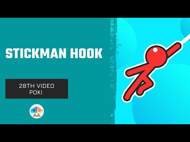 Playing A Stickman Hook On Poki 